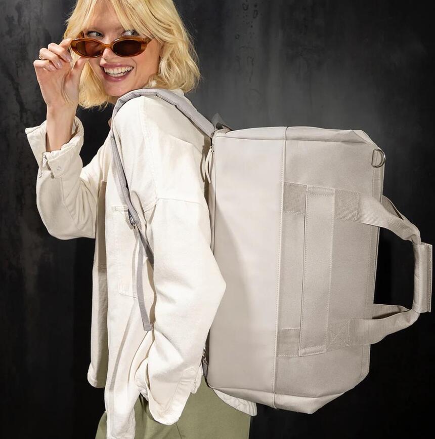 Bolso de viaje Allrounder, talla M, gris claro