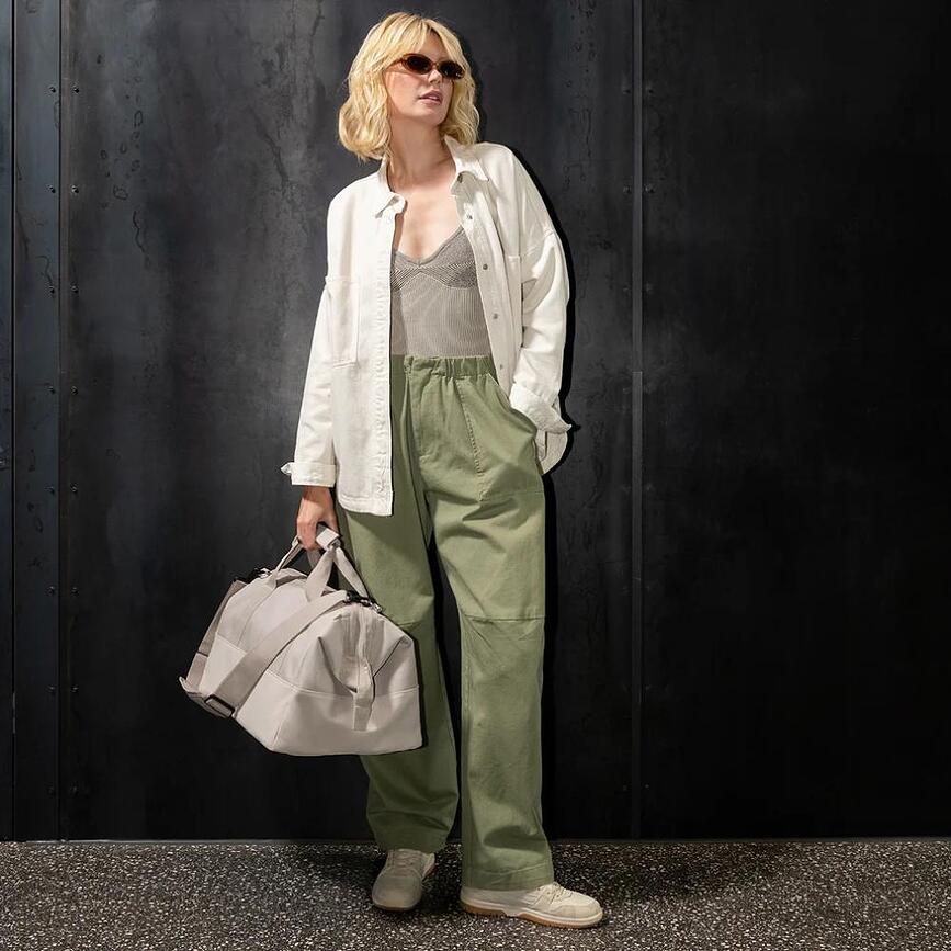 Bolso de viaje Allrounder, talla M, gris claro