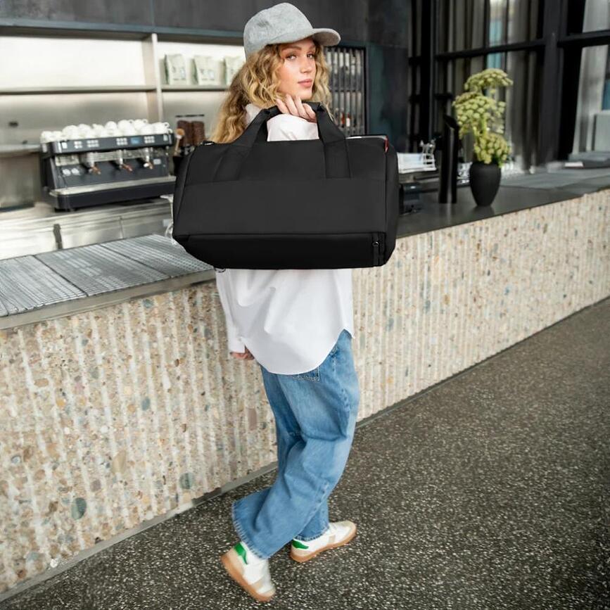 Bolso de viaje Allrounder, talla M, gris claro