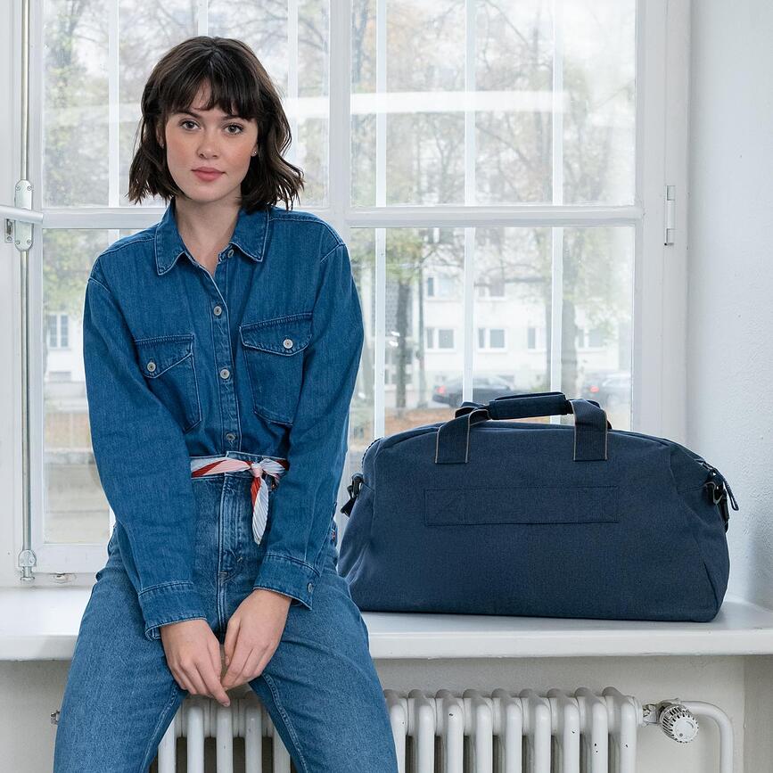 Bolsa de Viaje Overnighter Plus, azul oscuro