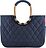 Bolsa Loopshopper acolchada, L, azul marino