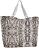 Bolsa Shopper XL, gris y marrón