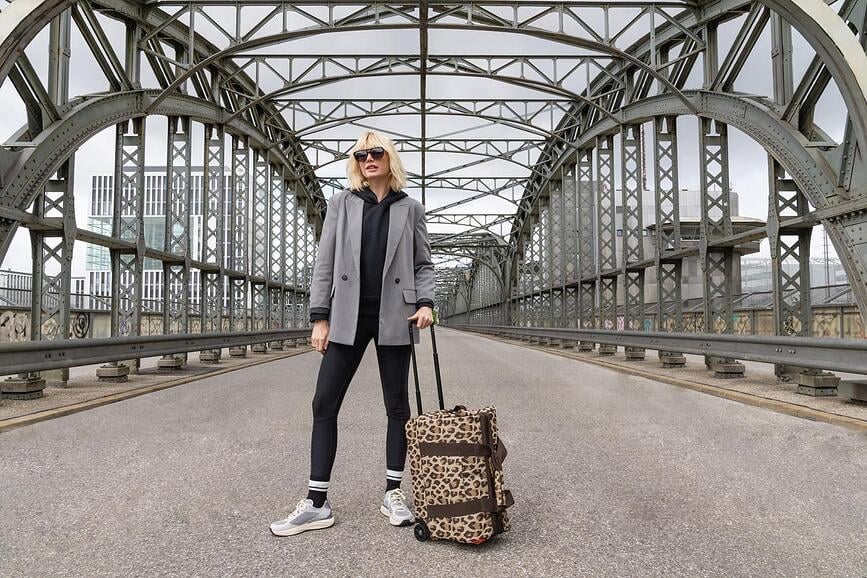 Bolsa de Viaje Trolley Allrounder, gris