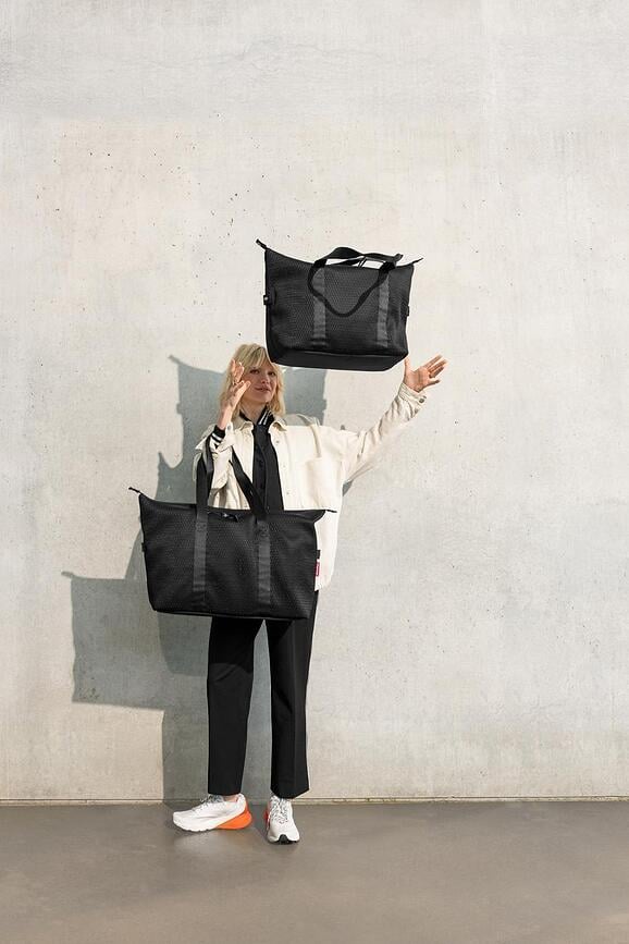 Bolsa de Viaje Extralite Weekender, de malla, talla L, negra