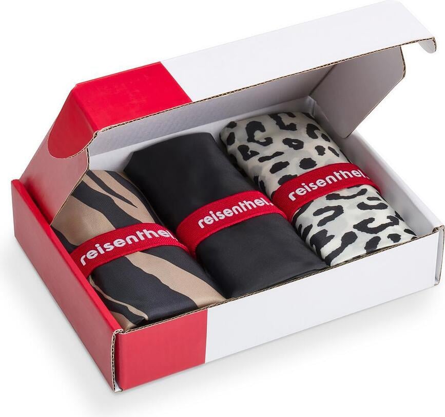 Bolsas de Compra Mini Maxi Shopper Animal, 3 unidades