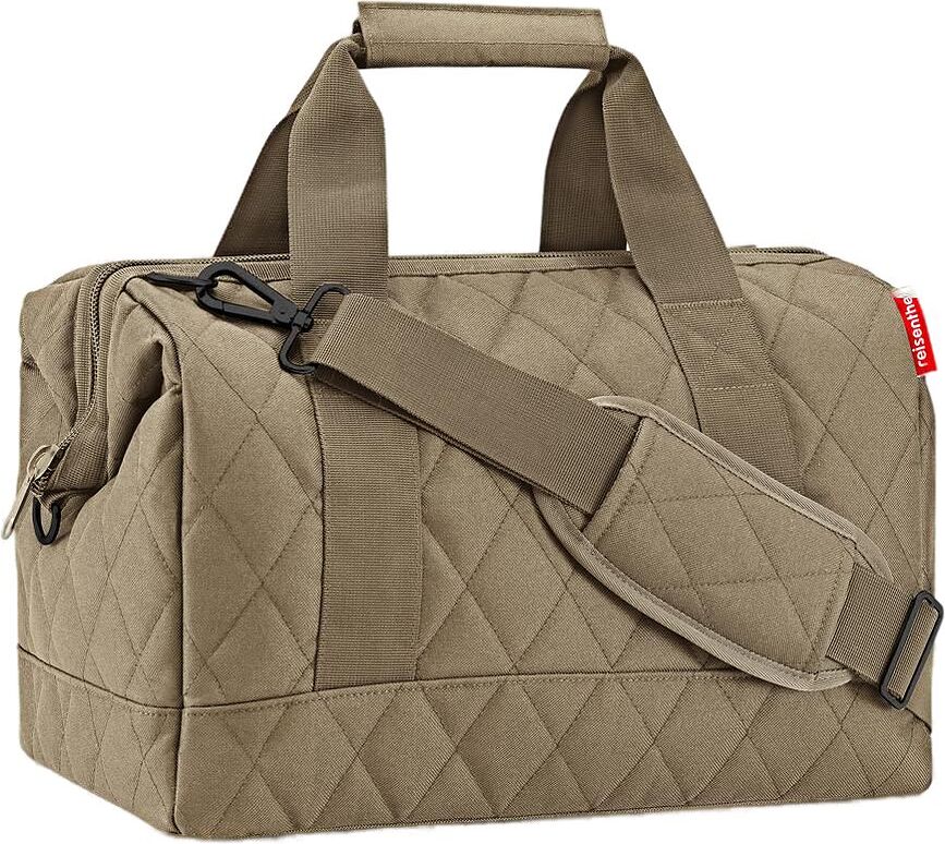 Bolso acolchado Allrounder, talla M, beige oscuro