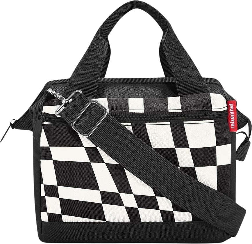 Bolso Allrounder Cross, negro y blanco