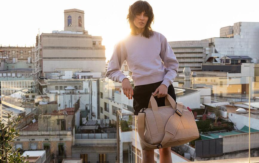 Bolsa Allrounder, talla M, negra