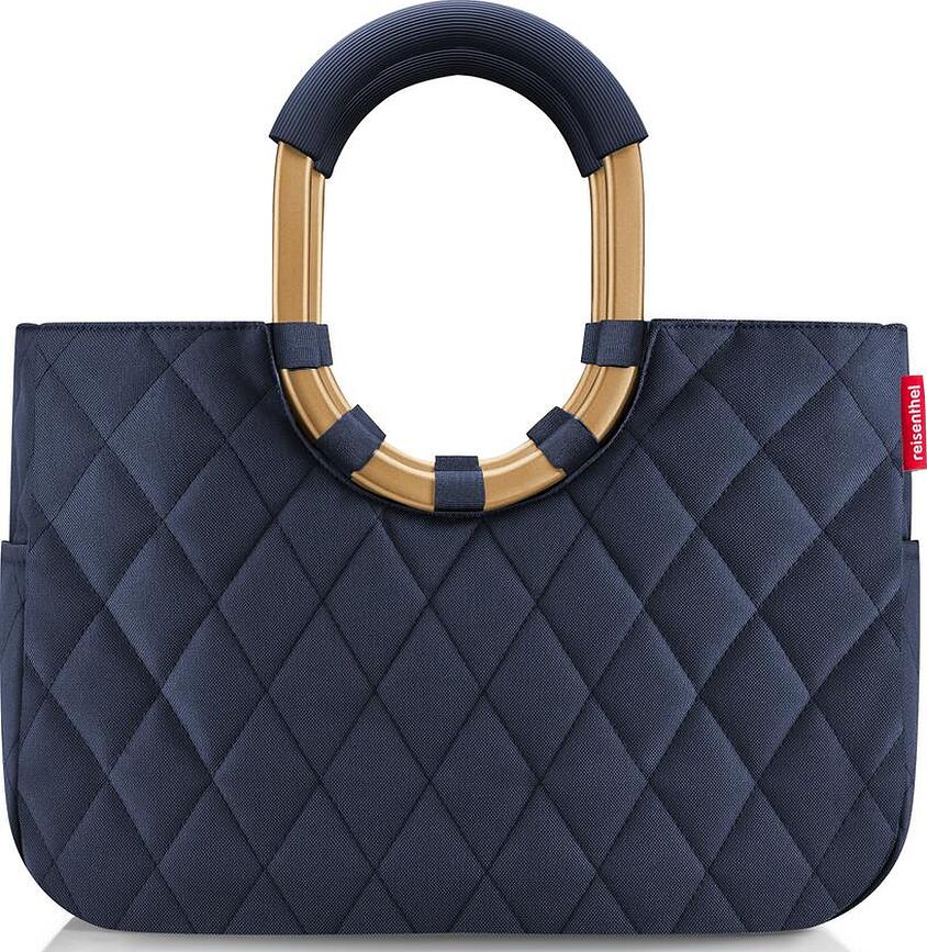 Bolso Loopshopper M verde oliva acolchado