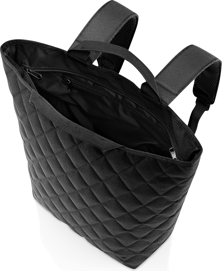 Bolso Mochila convertible 2 en 1 Rhombus, negra