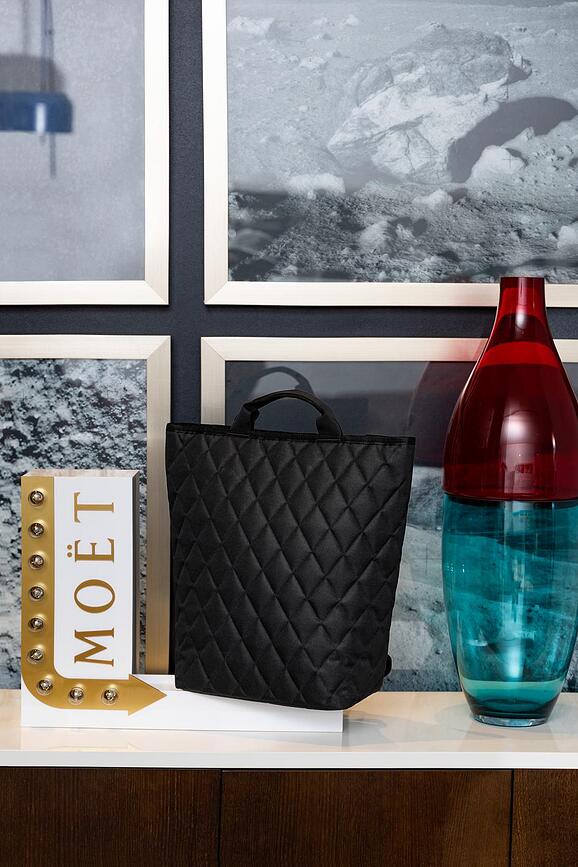 Bolso Mochila convertible 2 en 1 Rhombus, negra