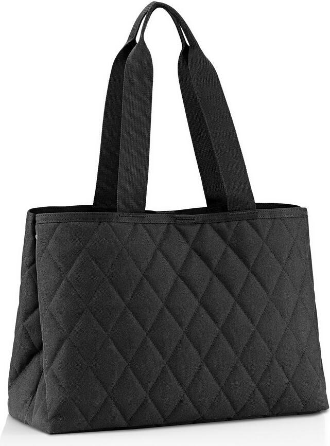 Bolso Shopper Classic, talla L, acolchado, negro