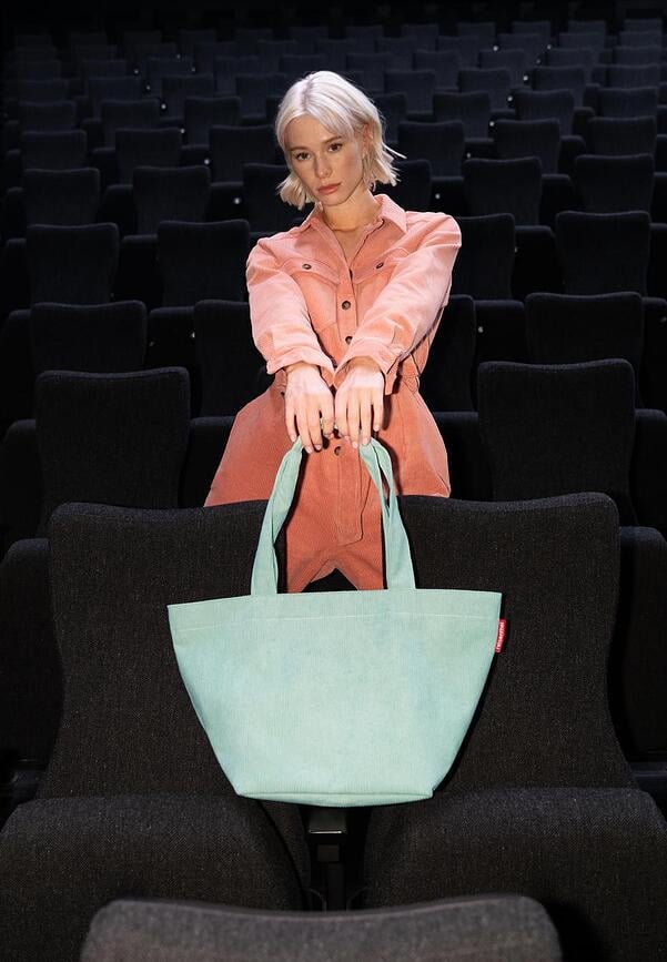 Bolso Shopper Flora M, azul