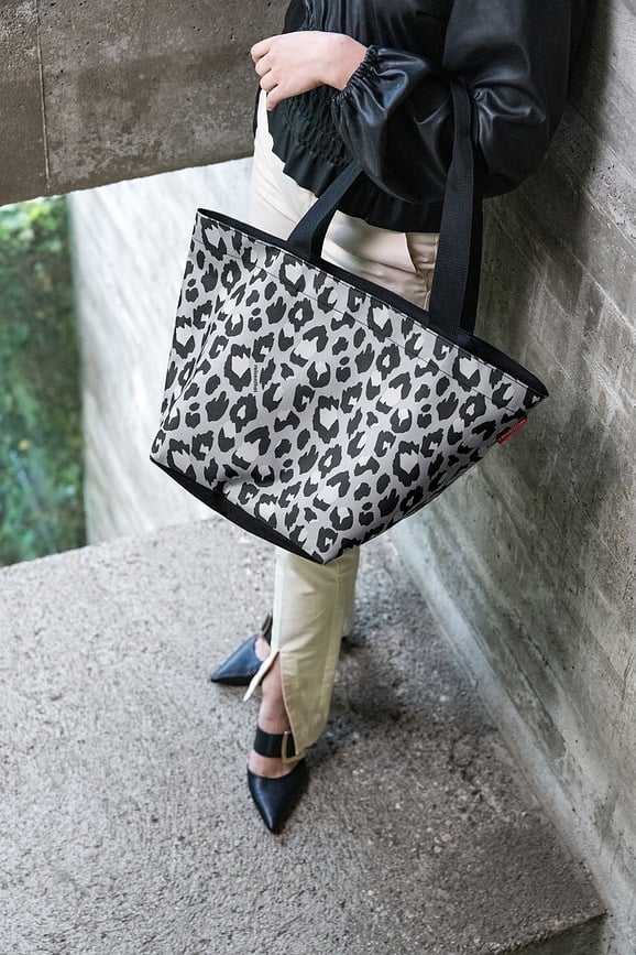 Bolso Shopper Flora M, azul