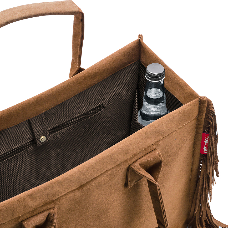 Borsa Daily Shopper Western in materiale riciclato