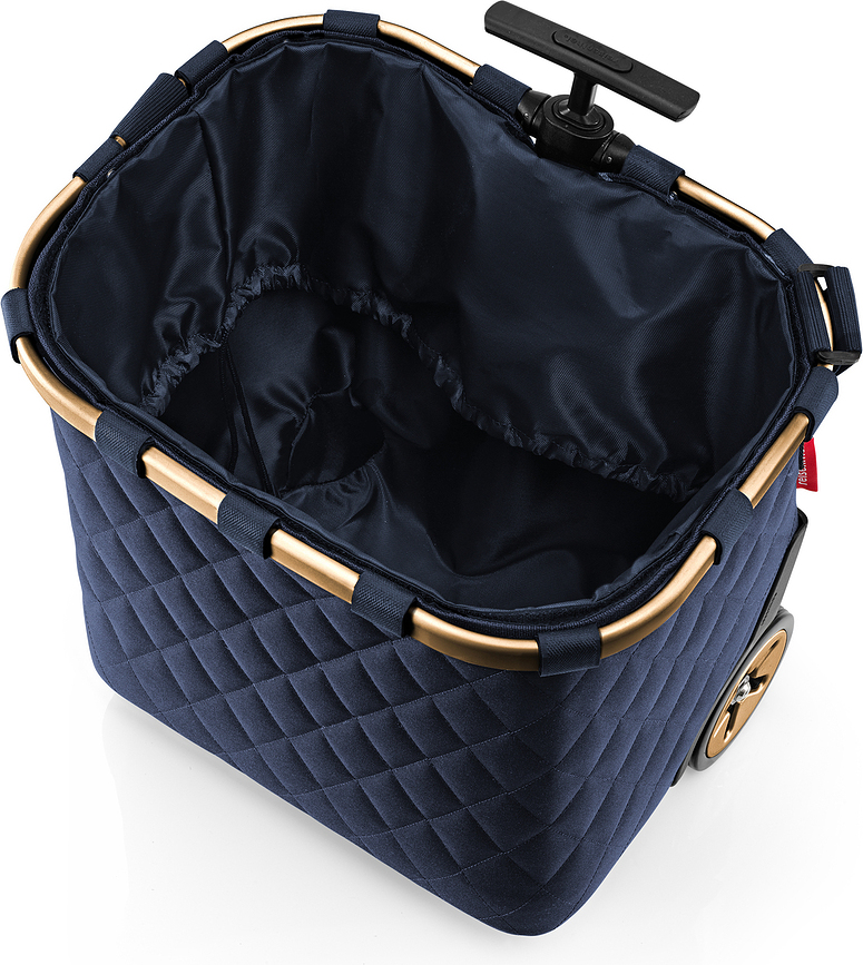 Cesta con Ruedas Carrycruiser, acolchada, negra