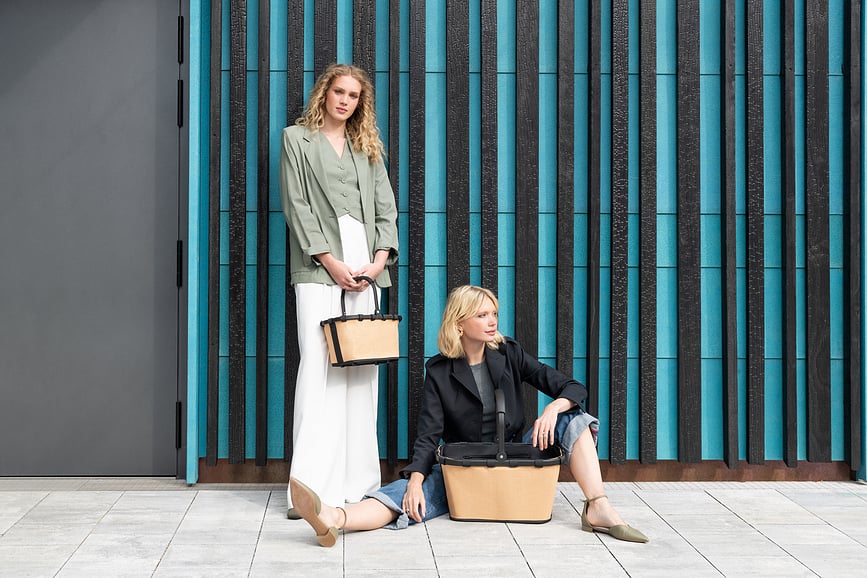 Carrybag Frame Košara rafija crna