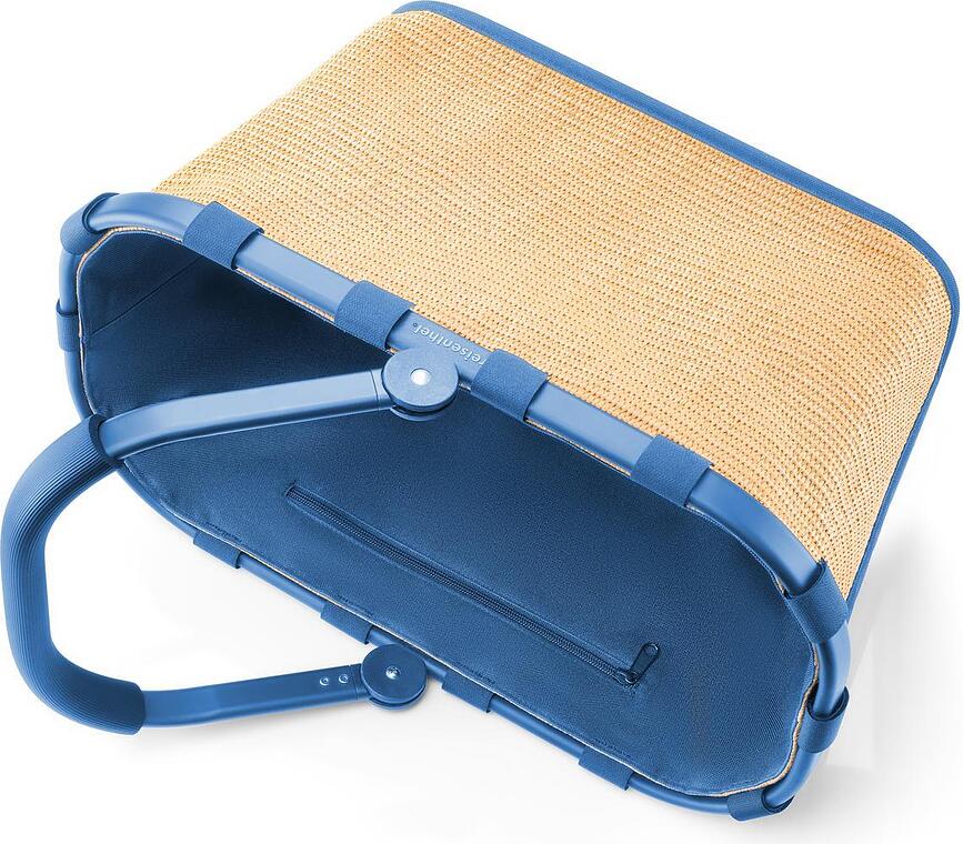 Carrybag Frame Košara, črna, rafija