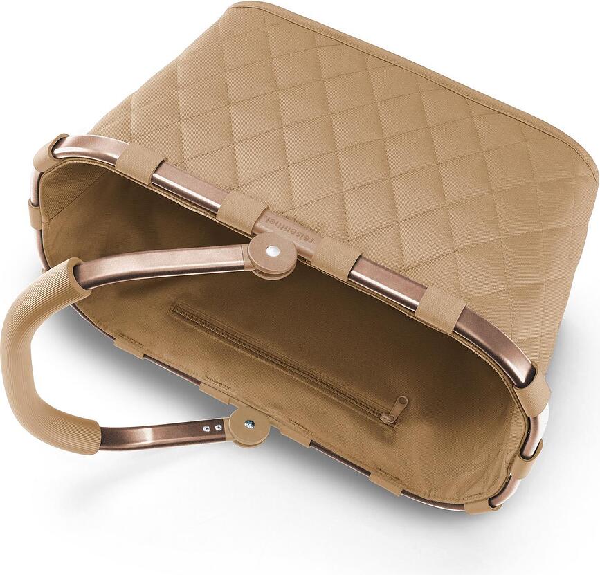Carrybag Καλάθι, καπιτονέ, μπεζ