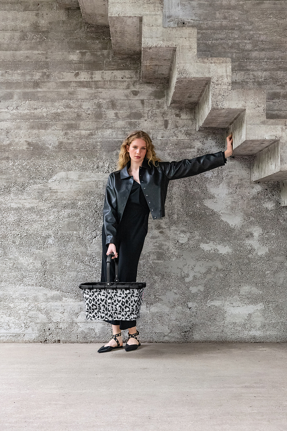 Carrybag Frame Καλάθι, λεοπάρ