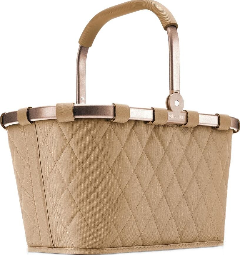 Carrybag Korb beige gesteppt