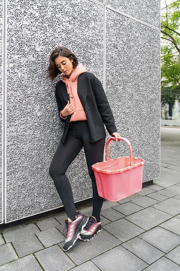 Carrybag Frame Košara mrežasta limun žuta