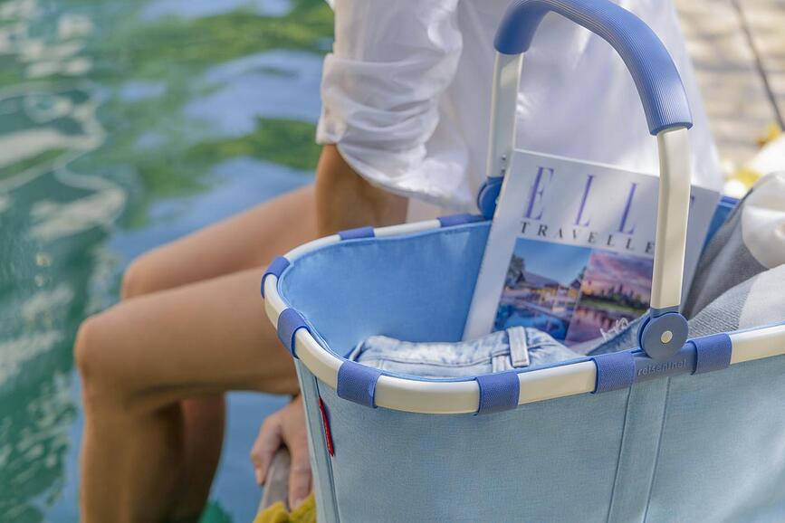 Carrybag Panier, à pois