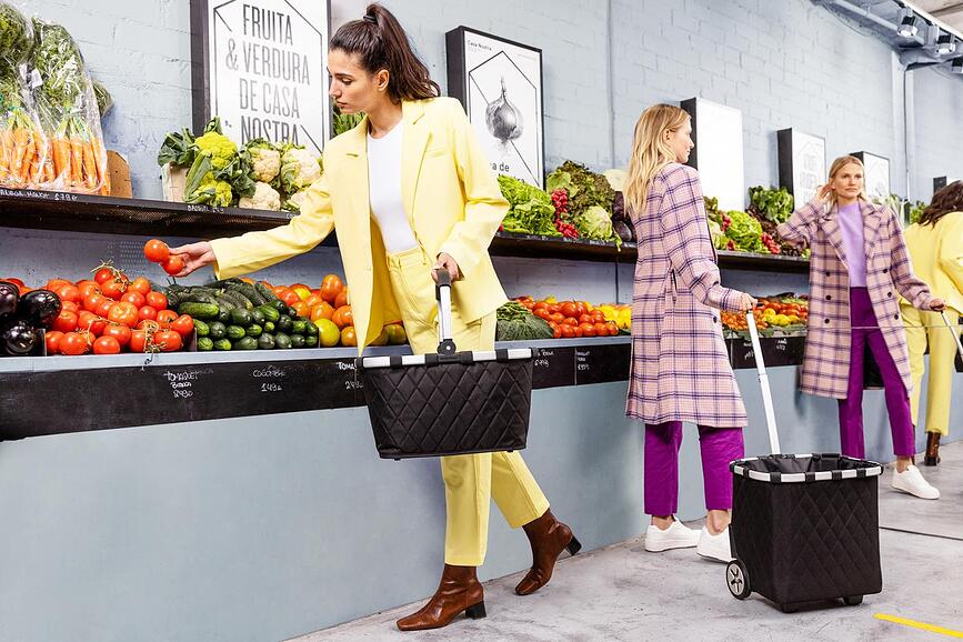 Carrybag Panier, à pois