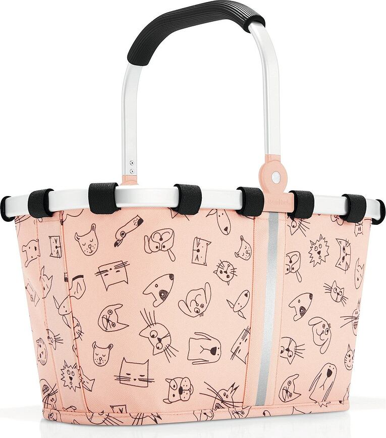 Carrybag Turquise Cats And Dogs barack Kosárka XS
