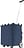 Carrycruiser Chariot de Courses, bleu marine