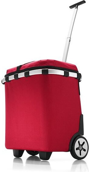 Carrycruiser ISO Panier de Courses à roulettes isotherme, rouge