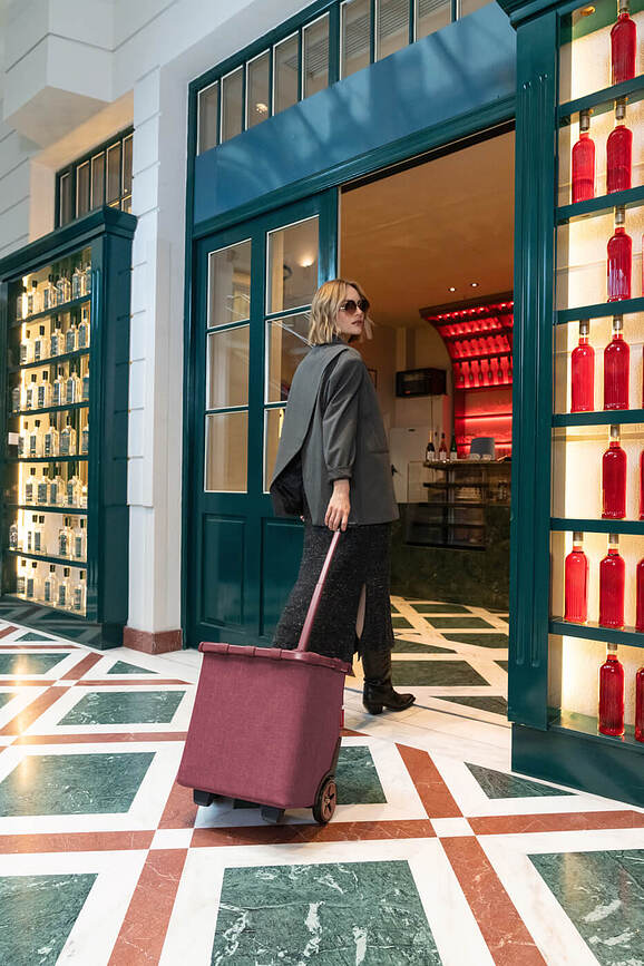 Carrycruiser Košara na kolesih, leopardji vzorec