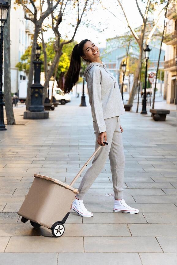 Carrycruiser Košara na kotačima leopard uzorak