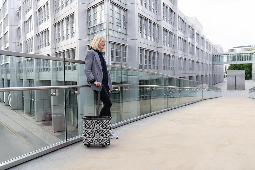 Carrycruiser Košara na kotačima leopard uzorak