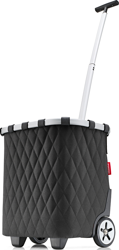 Carrycruiser Panier à roulettes matelassé, noir