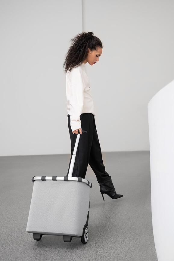 Carrycruiser Twist Silver Panier à Roulettes