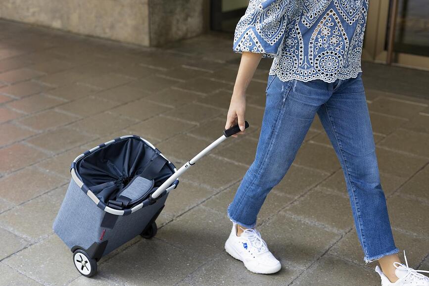 Carrycruiser Twist Silver Panier à Roulettes