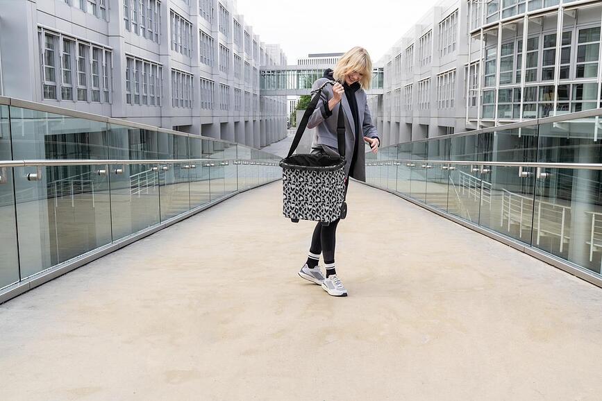 Carrycruiser Twist Silver Panier à Roulettes