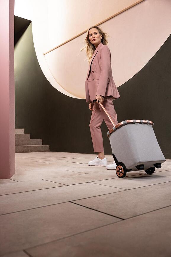 Carrycruiser Twist Silver Panier à Roulettes