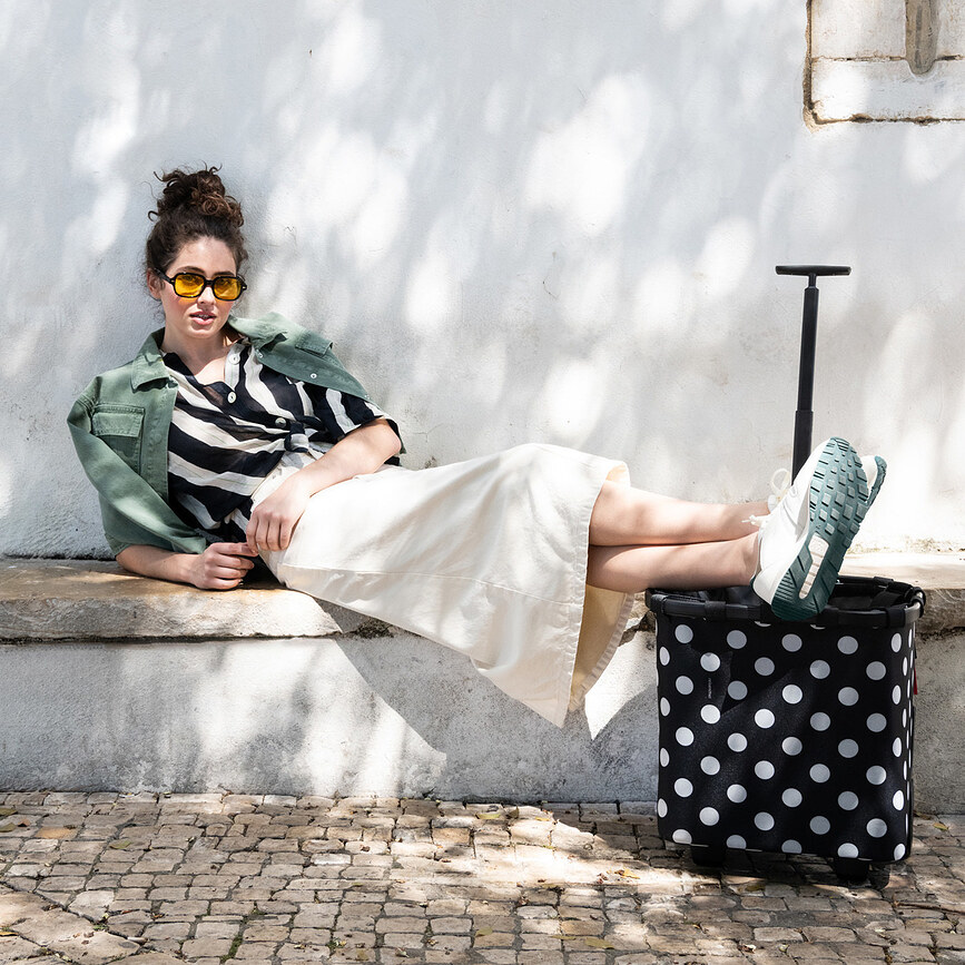 Carrycruiser Twist Silver Panier à Roulettes