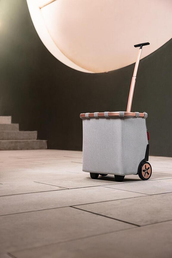 Carrycruiser Twist Silver Panier à Roulettes