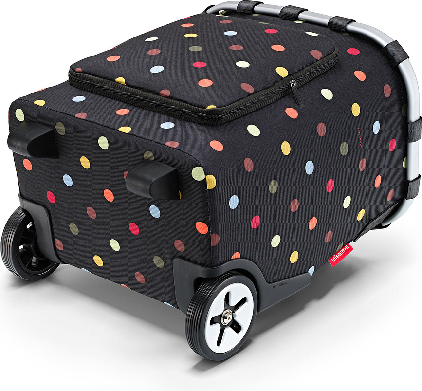 Carrycruiser Plus Košara na kotačima šarena točkasta