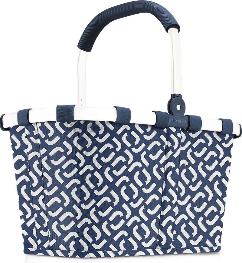 Cesta Carrybag azul y blanco