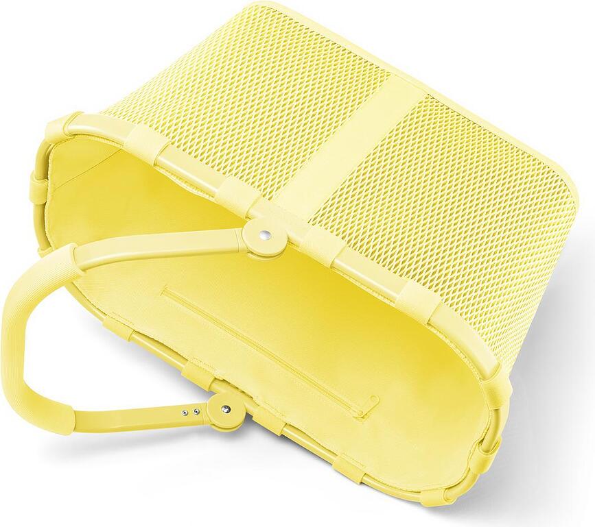 Cesta Carrybag Frame Mesh, amarillo limón