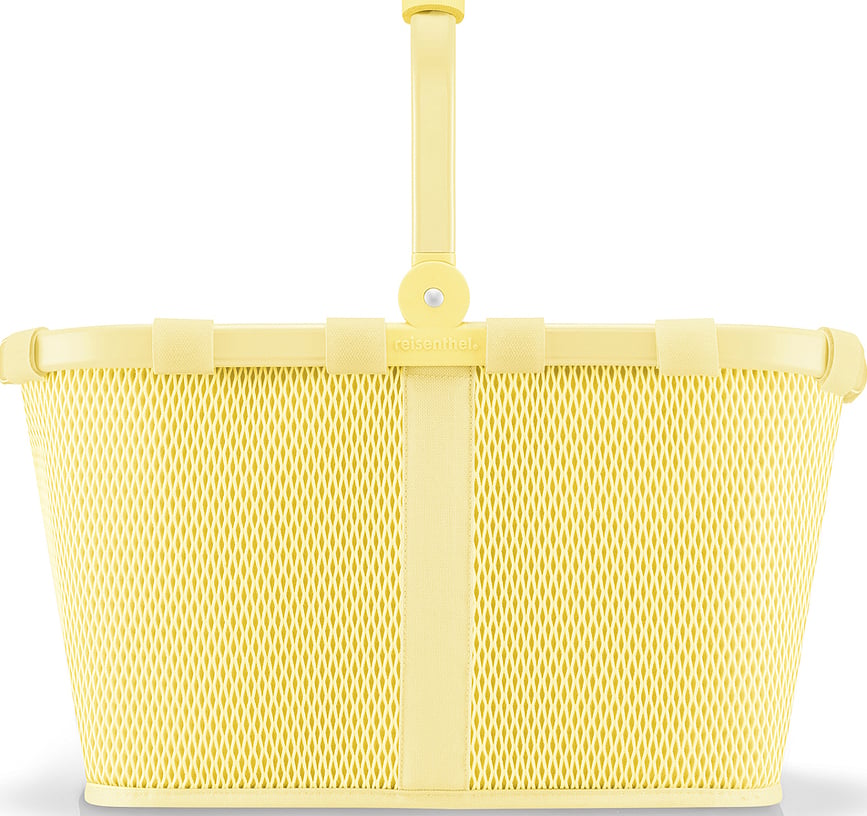 Cesta Carrybag Frame Mesh, amarillo limón