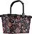 Cesta Carrybag Frame Paisley, negra