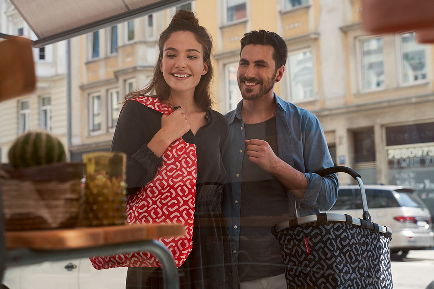 Cesta Carrybag Frame, estampado de leopardo