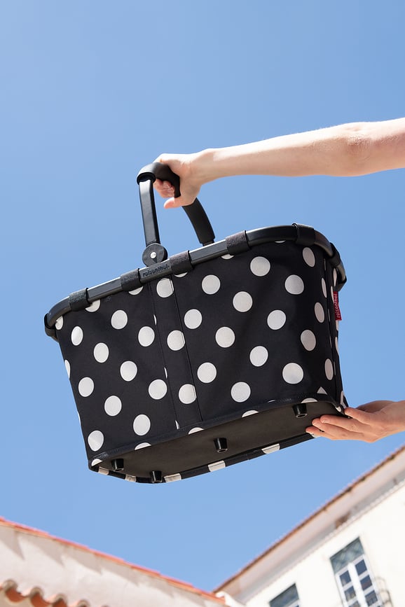Cesta Carrybag Frame, estampado de leopardo
