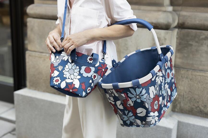 Cesta Carrybag Frame, estampado de leopardo