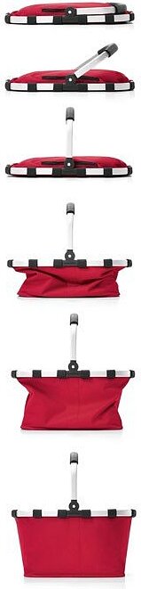 Cesta Carrybag Frame, estampado de leopardo